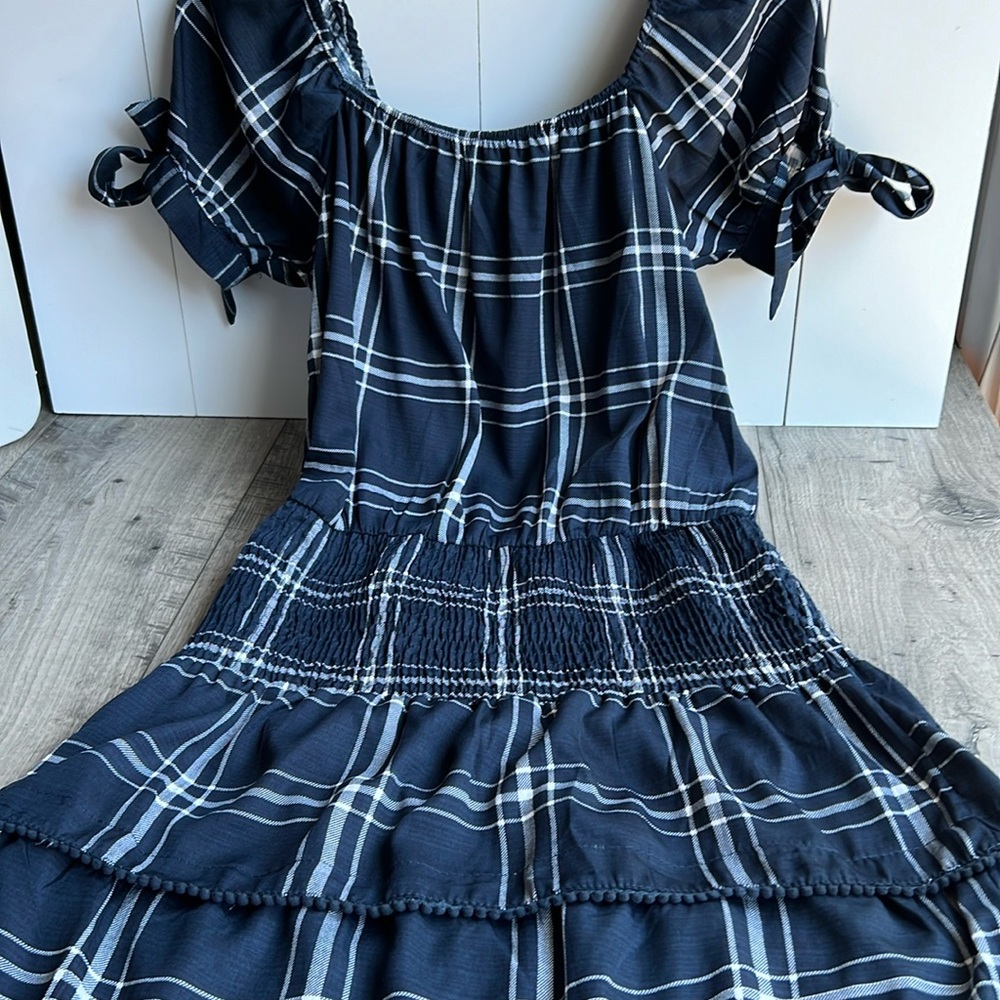 Style House Plaid Dress Girls XL